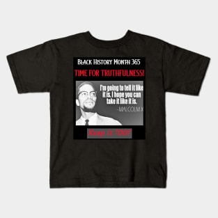 Malcolm X Kids T-Shirt